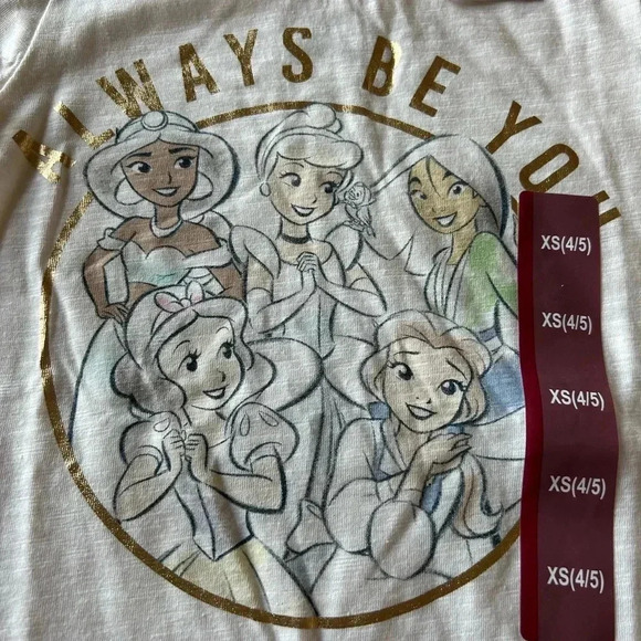 NWT Disney Princess shirt with Denim Straight Pants - Picture 3 of 8